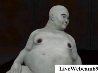 3D Hentai forced to fuck slave fancy woman - LiveWebcam69.com