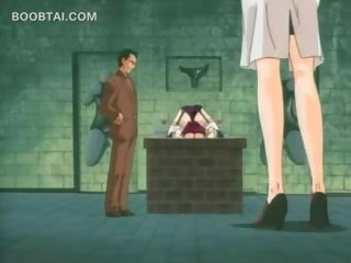 Volwassen film prisoner anime sweetheart krijgt poesje rubbed in ondergoed