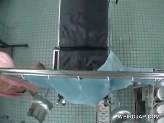 Fantastic Asian Getting Pussy Checked At The surgeon Squirts