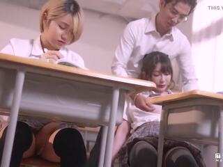 Model Tv - Summer Exam Sprint: School Uniform Blowjob adult video feat. Han Tang by FapHouse